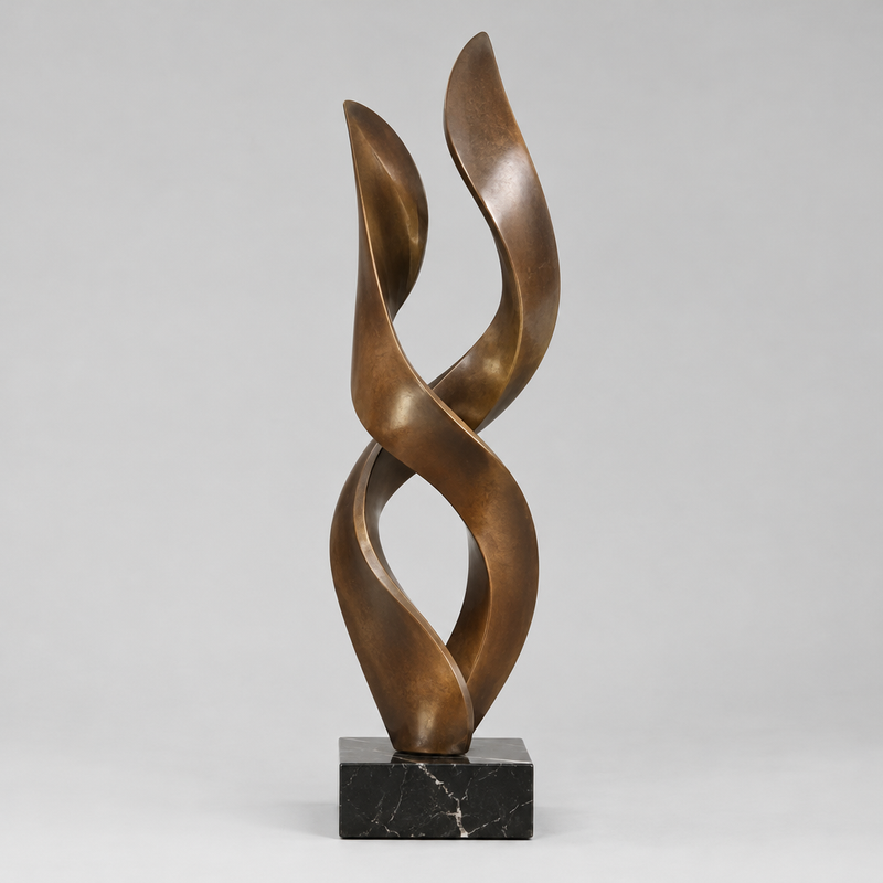 Interlace Bronze Sculpture