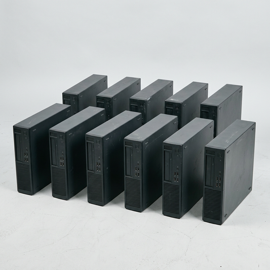 Illustrative bulk lot of unbranded ex-business desktop computers