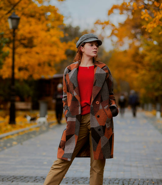 Heritage Check Wool Coat