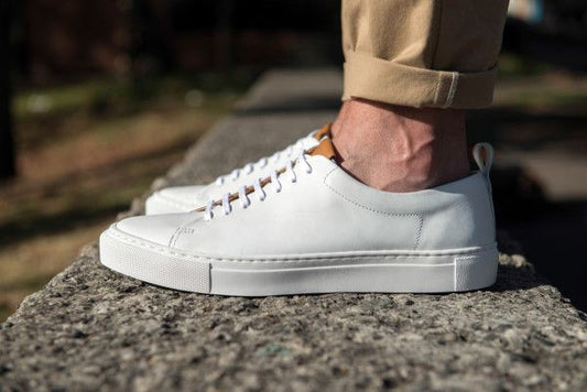 Minimalist White Sneakers