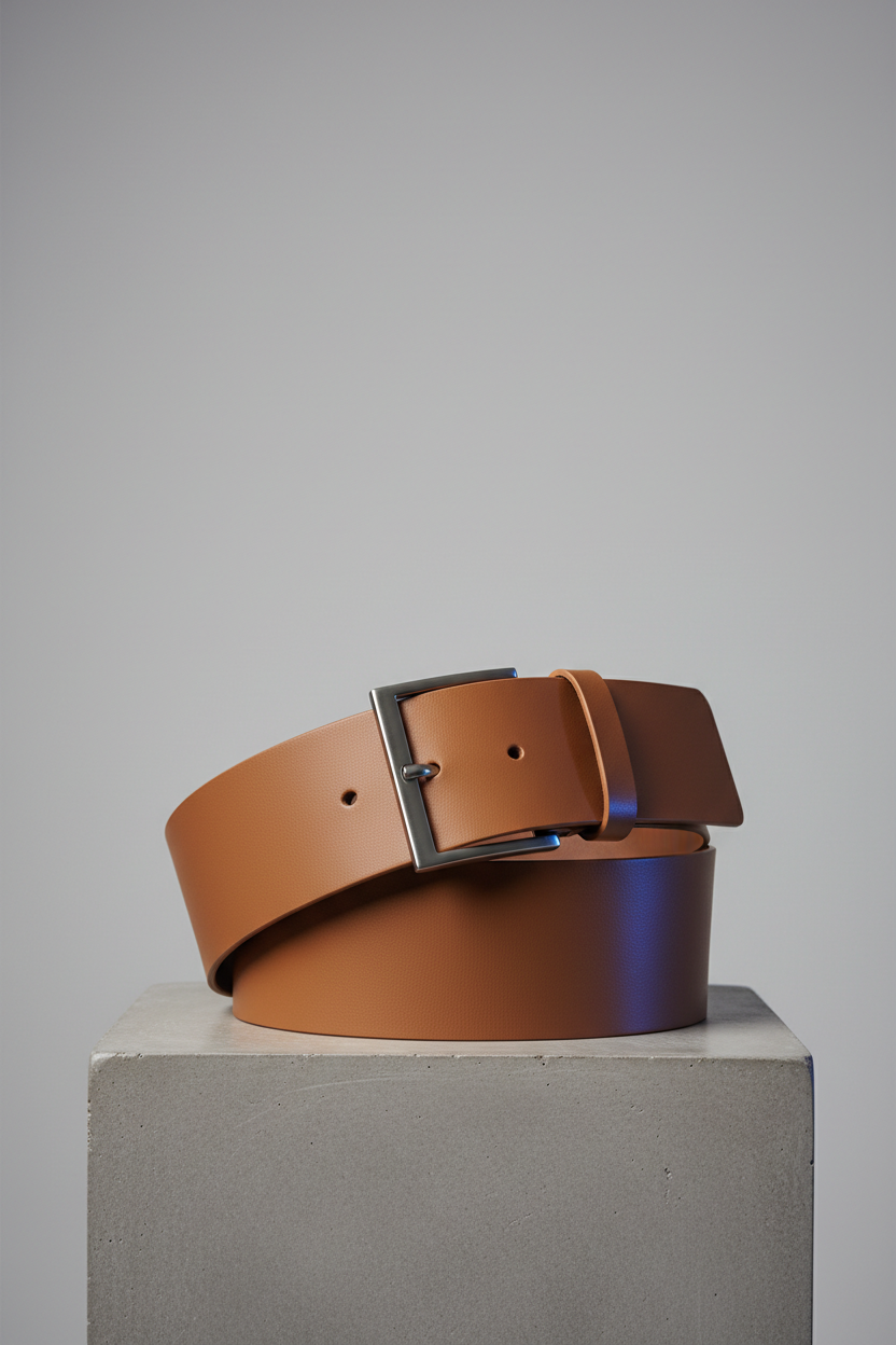 Wide Leather Belt